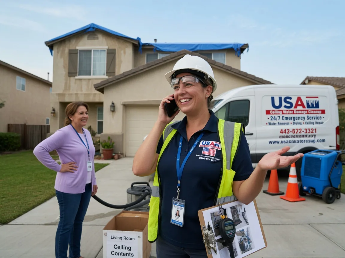 Ceiling Water Damage Restoration Sublime, TX FAQs