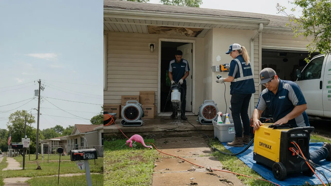 Storm Damage Water Removal in Sublime, TX near me